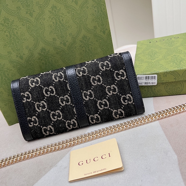 グッチ財布コピー側面デザイン